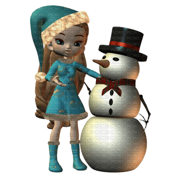 Kaz_Creations Christmas Deco Dolls - ilmainen png