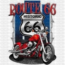 route 66 - png gratis