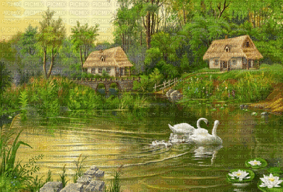 swans bp - Бесплатный анимированный гифка