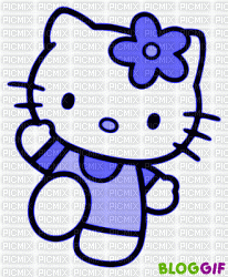 Kitty - Animovaný GIF zadarmo