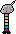Pixel Rainbow Stingray Pez - GIF animado grátis