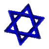 Estrella de David - Bezmaksas animēts GIF