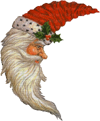 Santa Moon - 無料のアニメーション GIF