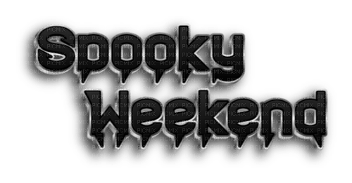Spooky Weekend - Free PNG