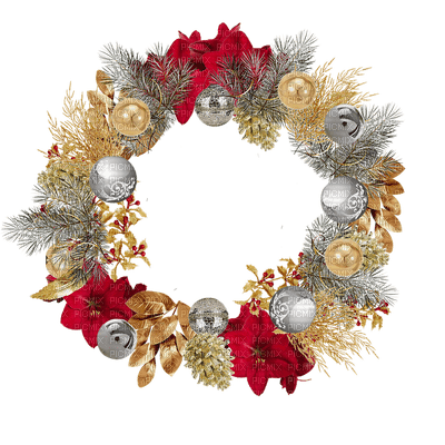 christmas wreath bp - Free PNG