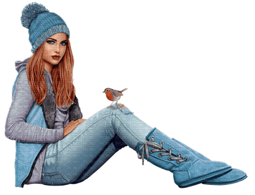 winter woman by nataliplus - 免费PNG