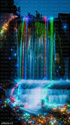 waterfall - Gratis geanimeerde GIF