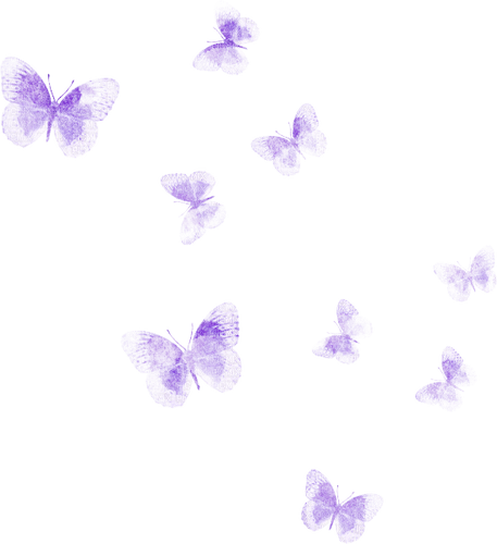 Purple butterflies - PNG gratuit