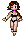 Pixel Swimsuit Peorth - Ingyenes animált GIF