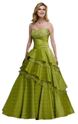 Kaz_Creations Woman Femme Green - png gratuito