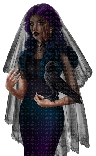 Y.A.M._Gothic woman - ilmainen png