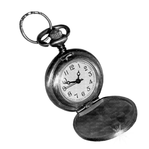 kikkapink deco clock gothic png scrap - Free PNG