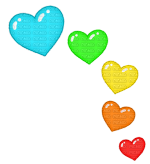Hearts - Darmowy animowany GIF