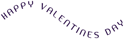 Kaz_Creations Logo Text Happy Valentine's Day Colours - 無料png