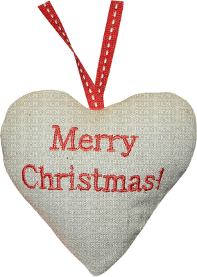 merry christmas-heart-text-deco-minou52 - PNG gratuit