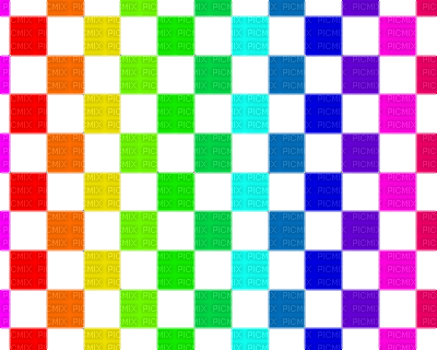 Rainbow checkers - png gratis