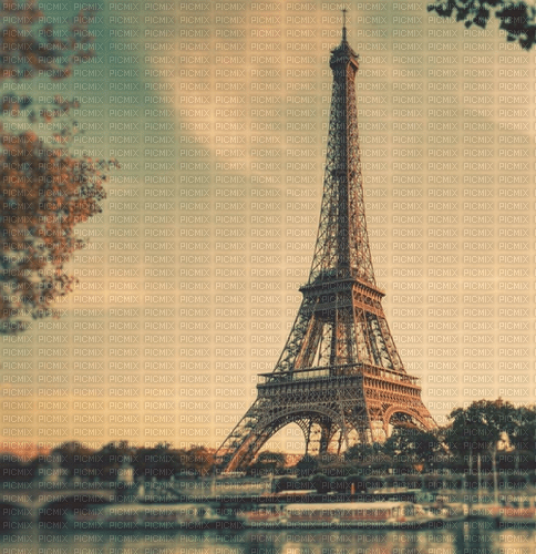 Rena Paris Hintergrund Eiffelturm - ücretsiz png