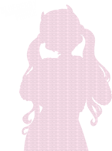 ✶ Anime Girl's Shadow {by Merishy} ✶ - ingyenes png