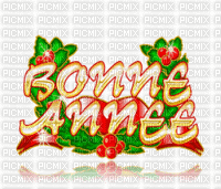 BONNE ANNEE - Бесплатный анимированный гифка