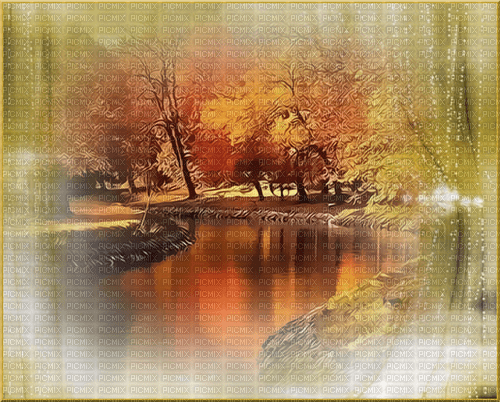landskap-höst-------landscape--autumn - png ฟรี