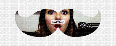 moustache ♥ - Animovaný GIF zadarmo
