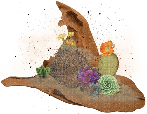 Desert Wizard Hat With Dust - png grátis