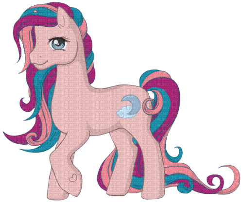 Cute pony (1) - nemokama png