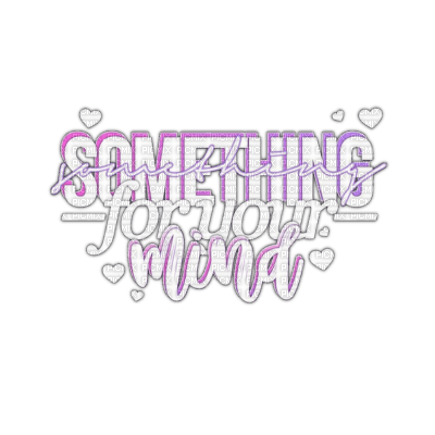 Something for your mind - png ฟรี