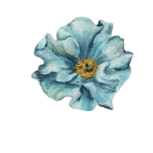 fleur bleue - PNG gratuit