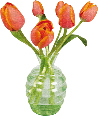 Kaz_Creations Vase Flowers - png gratuito