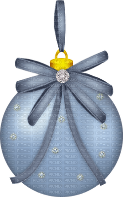 Kaz_Creations Deco Christmas Bauble Ornament Ribbons Colours - zdarma png
