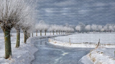 paysage d'hiver - png gratuito