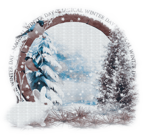soave background transparent vintage winter circle - δωρεάν png