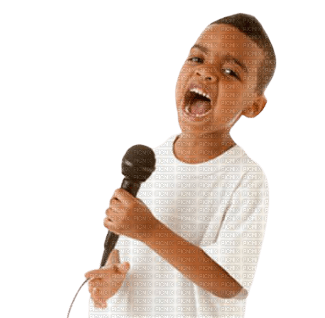 Kaz_Creations Child-Boy-Singing - zdarma png