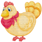 Kaz_Creations Deco Easter Chicken - zadarmo png