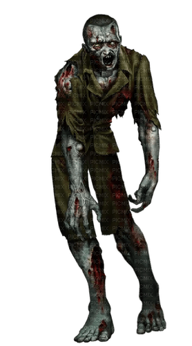 Zombie penché - Free PNG