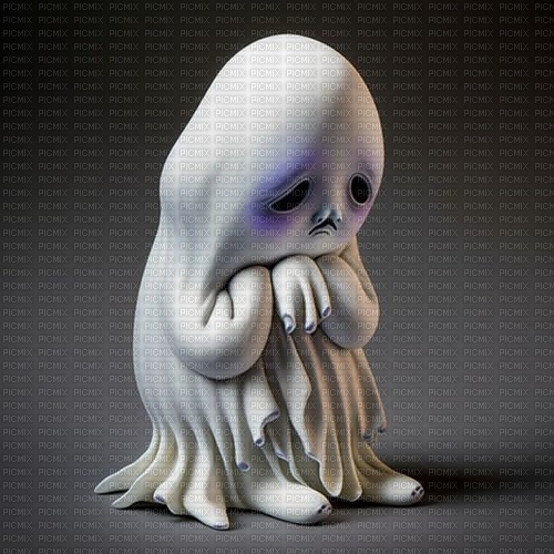 sad ghost - 免费PNG