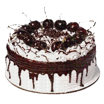 Cake. Birthday. Leila - Darmowy animowany GIF
