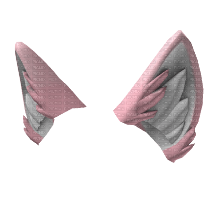 roblox pink fox ears - darmowe png