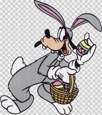 Disney Easter goofy - zadarmo png