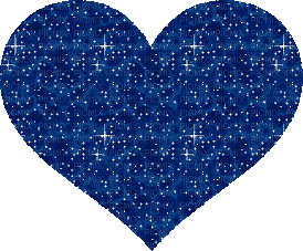 heart blue gif coeur bleu - GIF animé gratuit