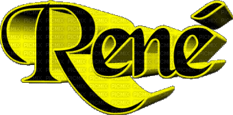 René - Δωρεάν κινούμενο GIF