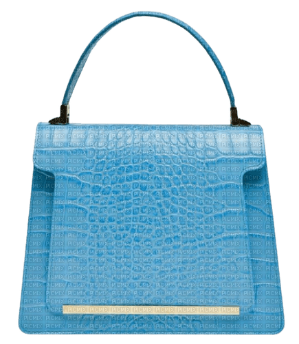 Bag Light Blue - By StormGalaxy05 - png ฟรี
