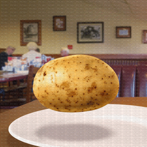 Pomme de terre - Ingyenes animált GIF