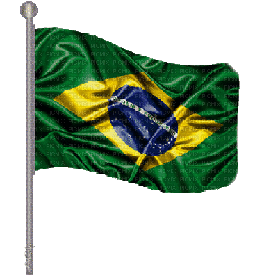 Bandeira do Brasil - 免费动画 GIF