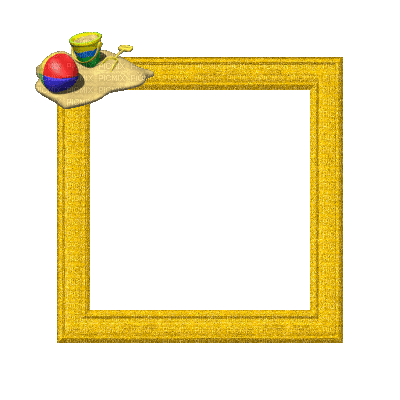 Small Yellow Frame - Gratis animeret GIF