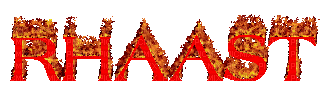 rhaast fire text - Бесплатный анимированный гифка