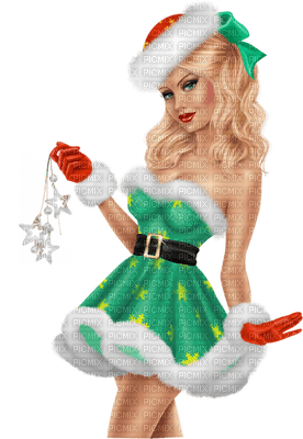 Kaz_Creations Colour Girls Christmas Noel - 免费PNG