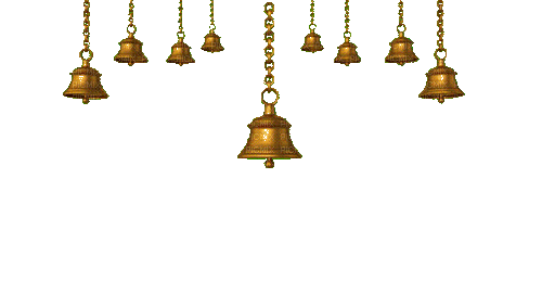 Temple Bell, bell , temple , india , worship , deco , animated , animation  - Free animated GIF - PicMix