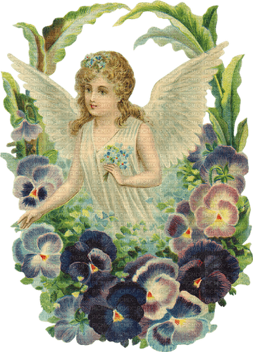 Flower Angel - png grátis